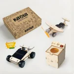 3 in 1 STEM Combo Kit – Solar Car, Aeroplane & Washing Machine